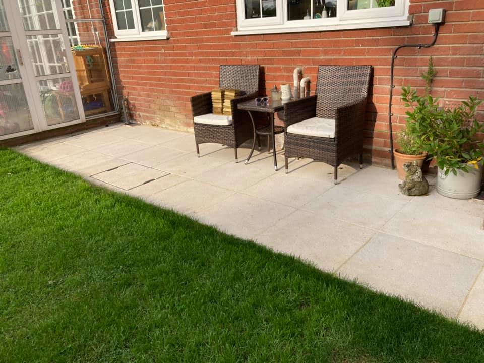 GWS patio installation